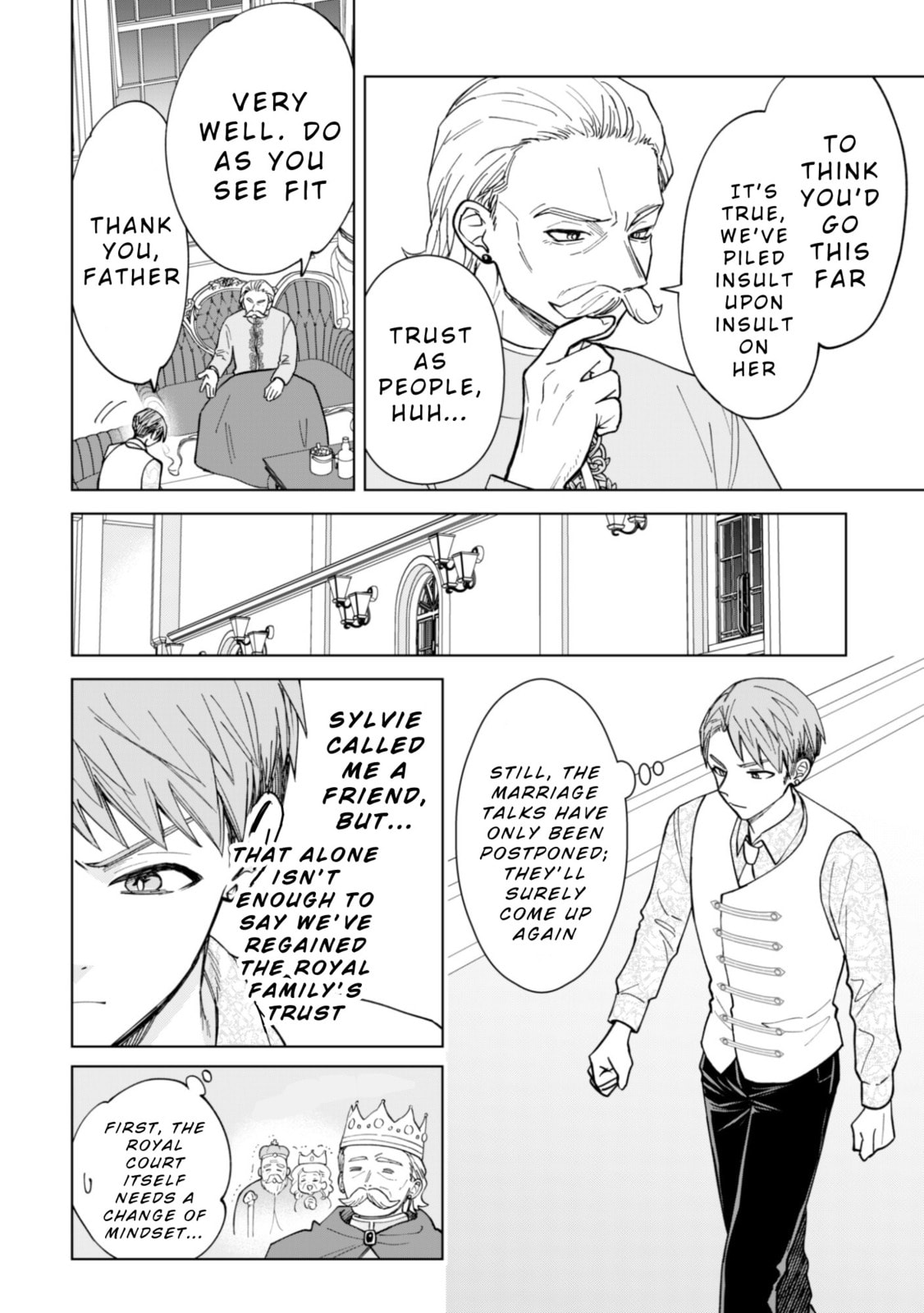 Akuyaku Reijou wa Slow Life wo Enjoy Shitai!: Yatto Konyaku Haki sareta noni, Daini Ouji ga Meccha Stalker Shitekurun desu kedo… Chapter 17 page 6 - 