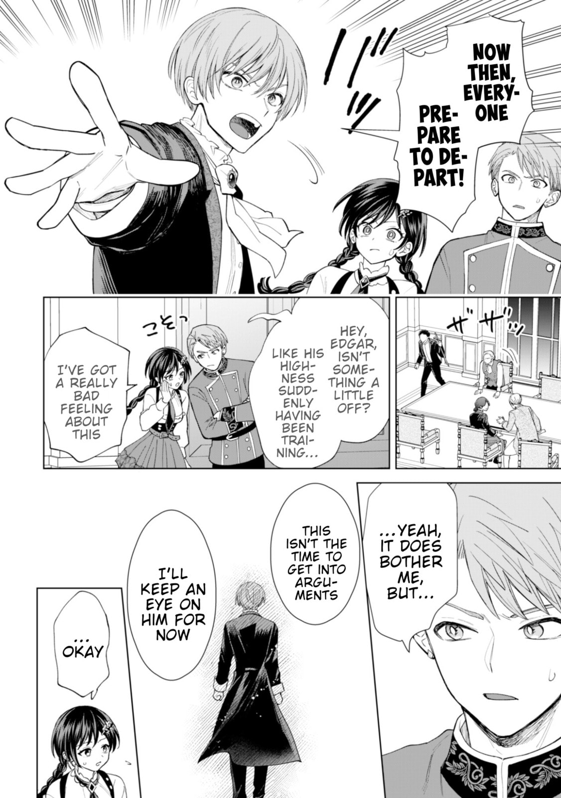 Akuyaku Reijou wa Slow Life wo Enjoy Shitai!: Yatto Konyaku Haki sareta noni, Daini Ouji ga Meccha Stalker Shitekurun desu kedo… Chapter 19 page 21 - 