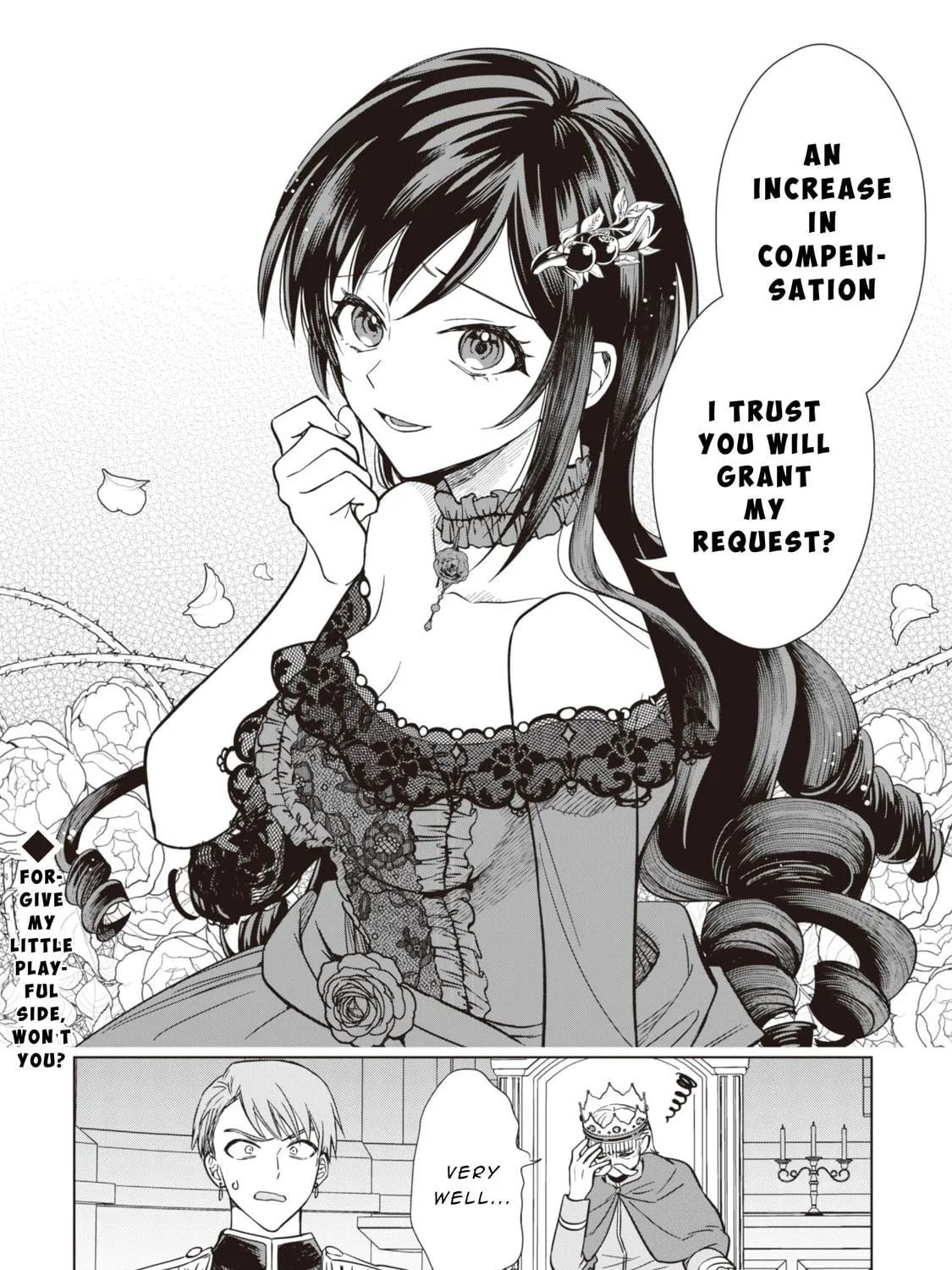 Akuyaku Reijou wa Slow Life wo Enjoy Shitai!: Yatto Konyaku Haki sareta noni, Daini Ouji ga Meccha Stalker Shitekurun desu kedo… Chapter 2 page 53 - 