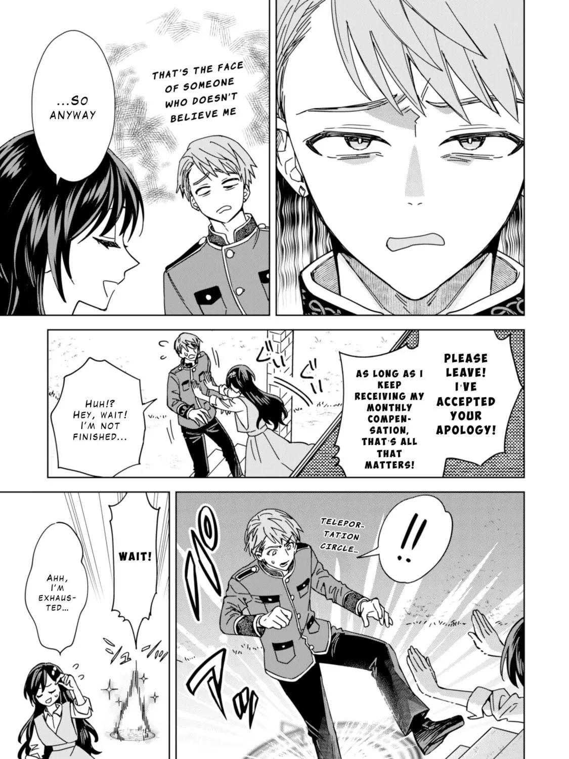 Akuyaku Reijou wa Slow Life wo Enjoy Shitai!: Yatto Konyaku Haki sareta noni, Daini Ouji ga Meccha Stalker Shitekurun desu kedo… Chapter 3 page 17 - 
