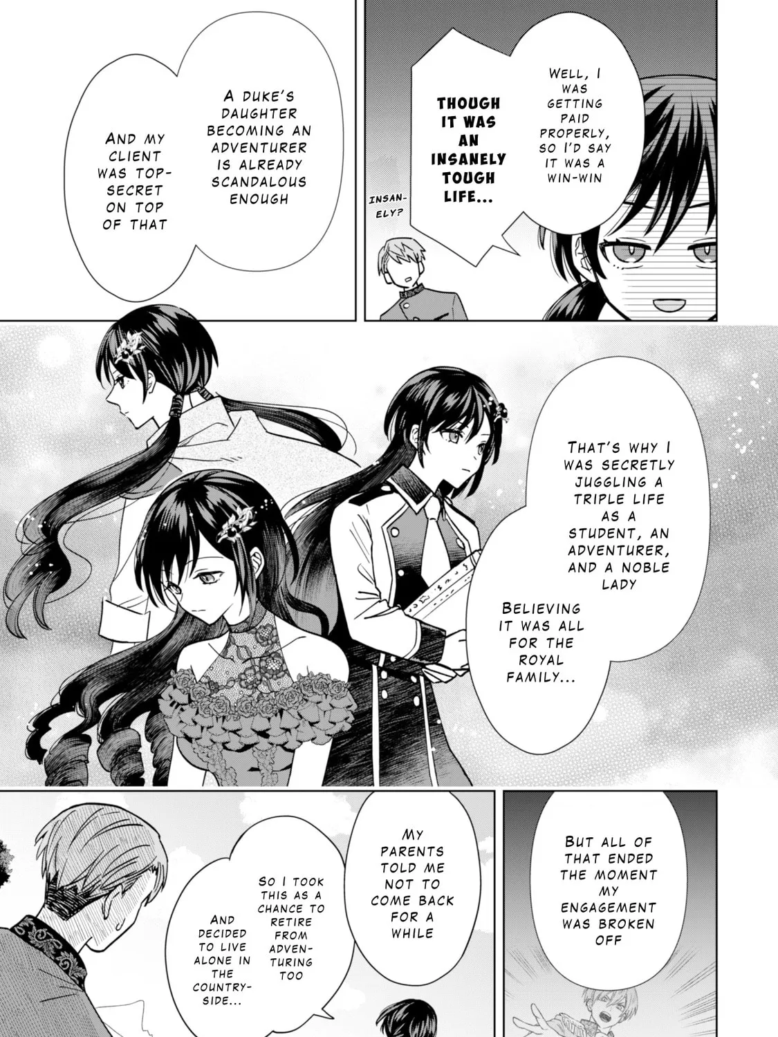 Akuyaku Reijou wa Slow Life wo Enjoy Shitai!: Yatto Konyaku Haki sareta noni, Daini Ouji ga Meccha Stalker Shitekurun desu kedo… Chapter 3 page 37 - 