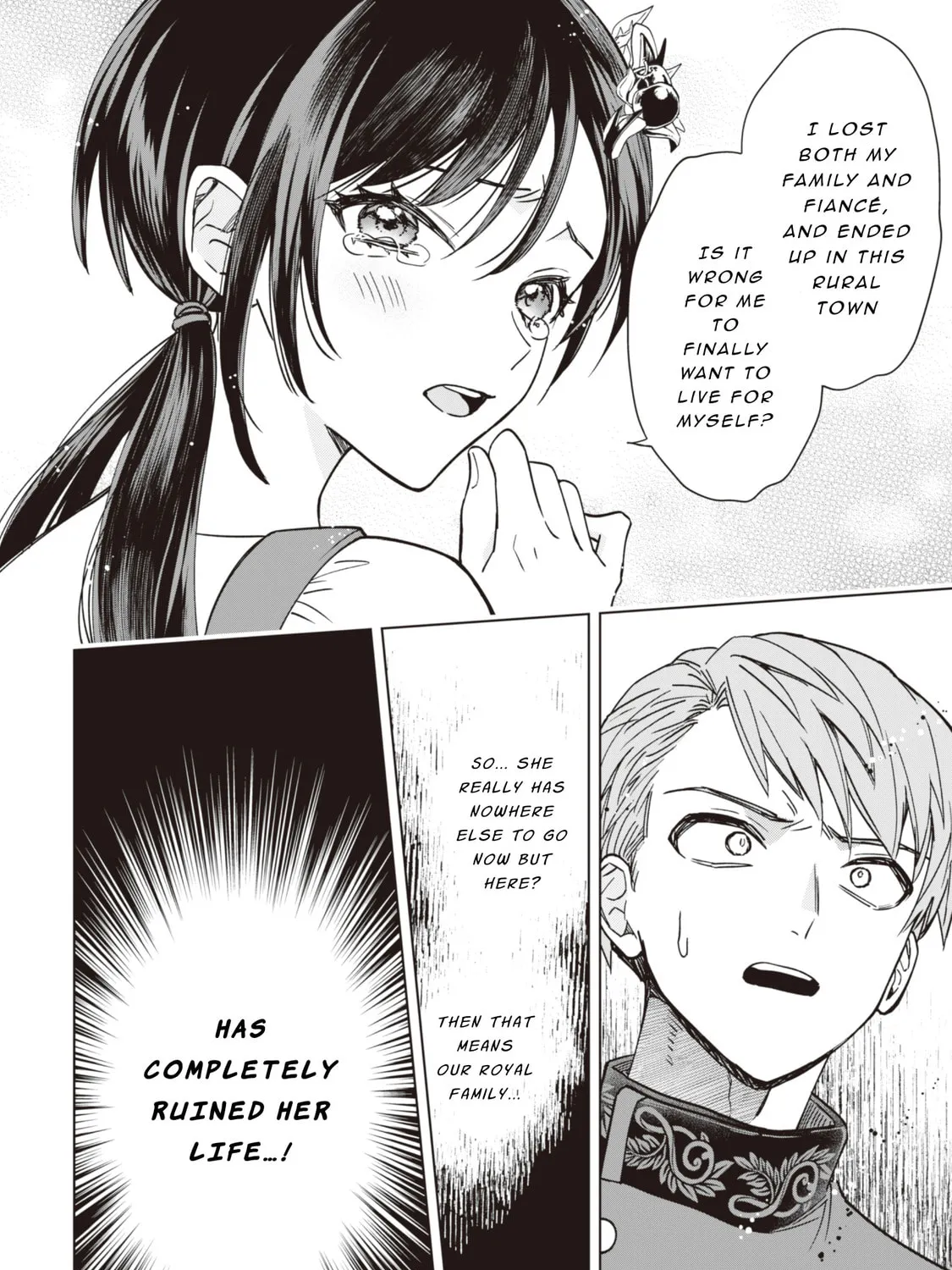 Akuyaku Reijou wa Slow Life wo Enjoy Shitai!: Yatto Konyaku Haki sareta noni, Daini Ouji ga Meccha Stalker Shitekurun desu kedo… Chapter 3 page 39 - 