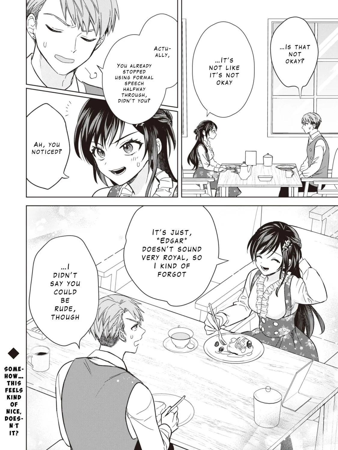 Akuyaku Reijou wa Slow Life wo Enjoy Shitai!: Yatto Konyaku Haki sareta noni, Daini Ouji ga Meccha Stalker Shitekurun desu kedo… Chapter 5 page 47 - 
