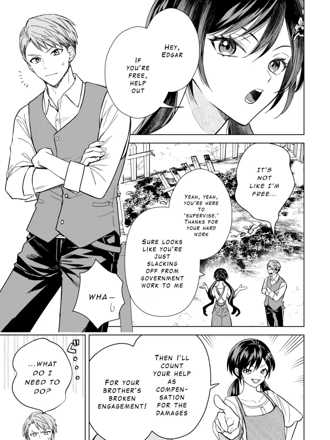 Akuyaku Reijou wa Slow Life wo Enjoy Shitai!: Yatto Konyaku Haki sareta noni, Daini Ouji ga Meccha Stalker Shitekurun desu kedo… Chapter 6 page 9 - 