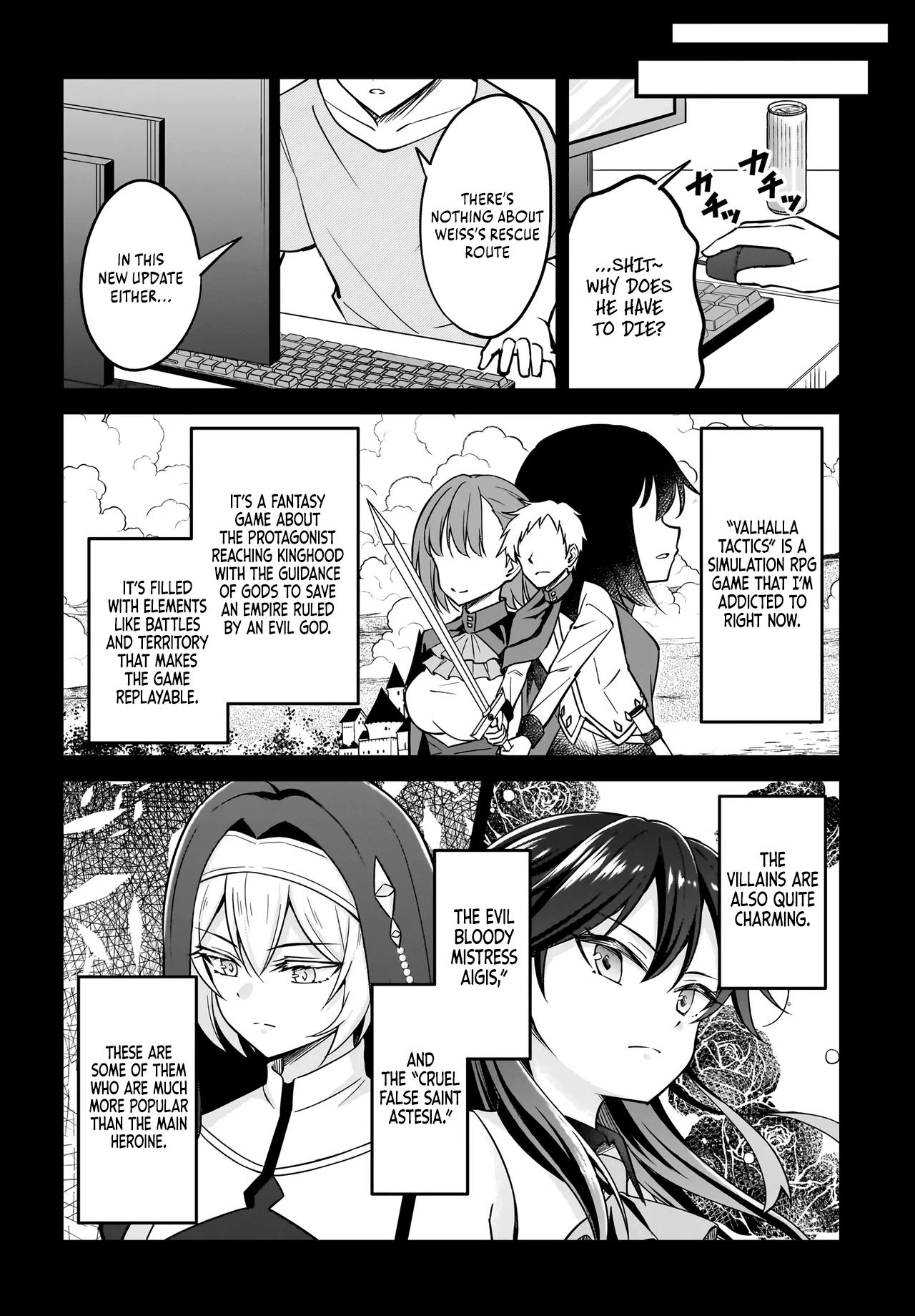 Akuyaku Suki no Ore, Oshi Character ni Tensei: Game Joban ni Shujinkou ni Korosareru Oshi ni Tenseishita node, Ore dake Shitteru Game Chishiki de Hametsu Flag wo Tsubushitara Akuyaku-tachi no Teiou ni Natteta Ken Chapter 1 page 8 - 