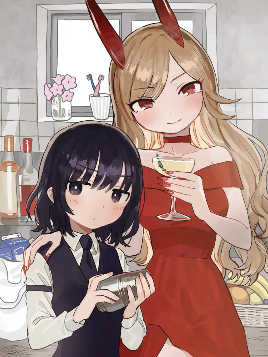 Alcohol and Ogre-girls Chapter 1 page 3 - 