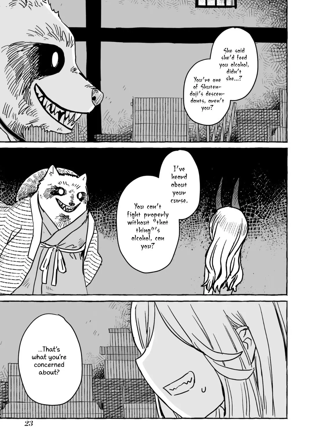 Alcohol and Ogre-girls Chapter 13 page 43 - 