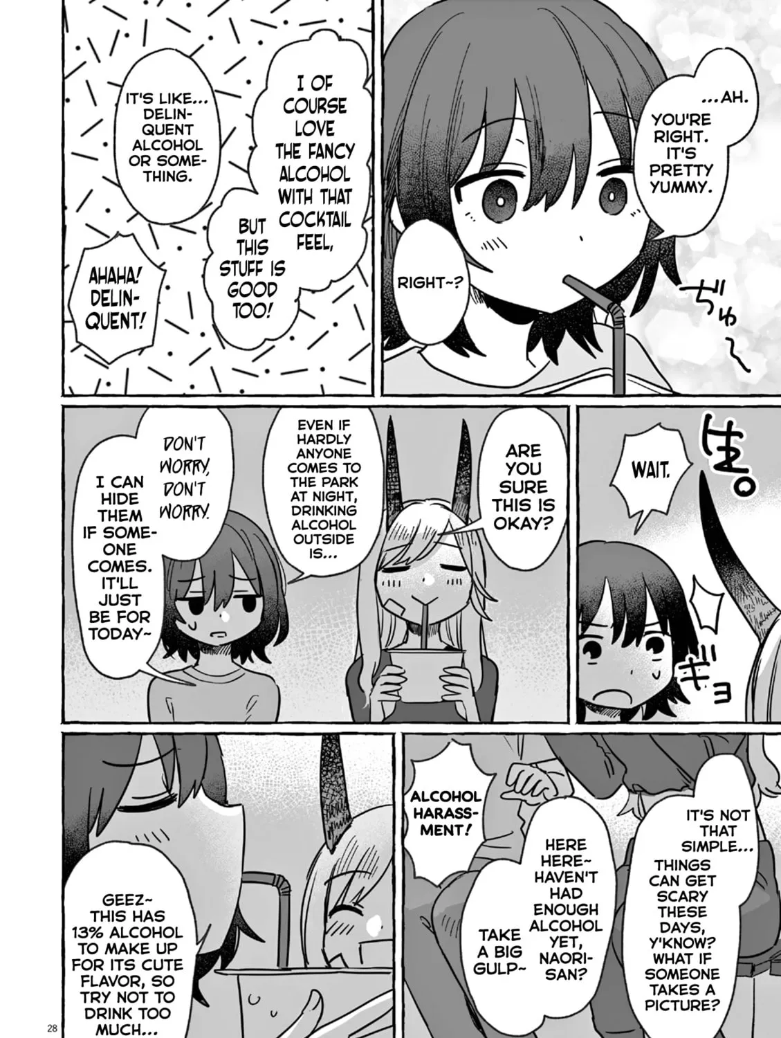 Alcohol and Ogre-girls Chapter 23 page 55 - 