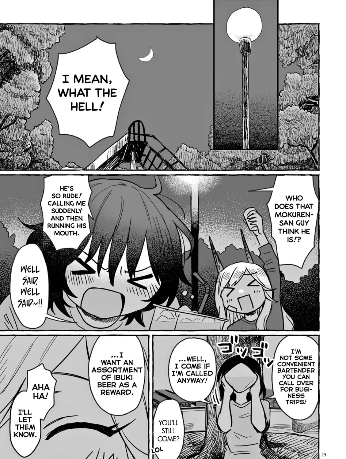 Alcohol and Ogre-girls Chapter 23 page 57 - 