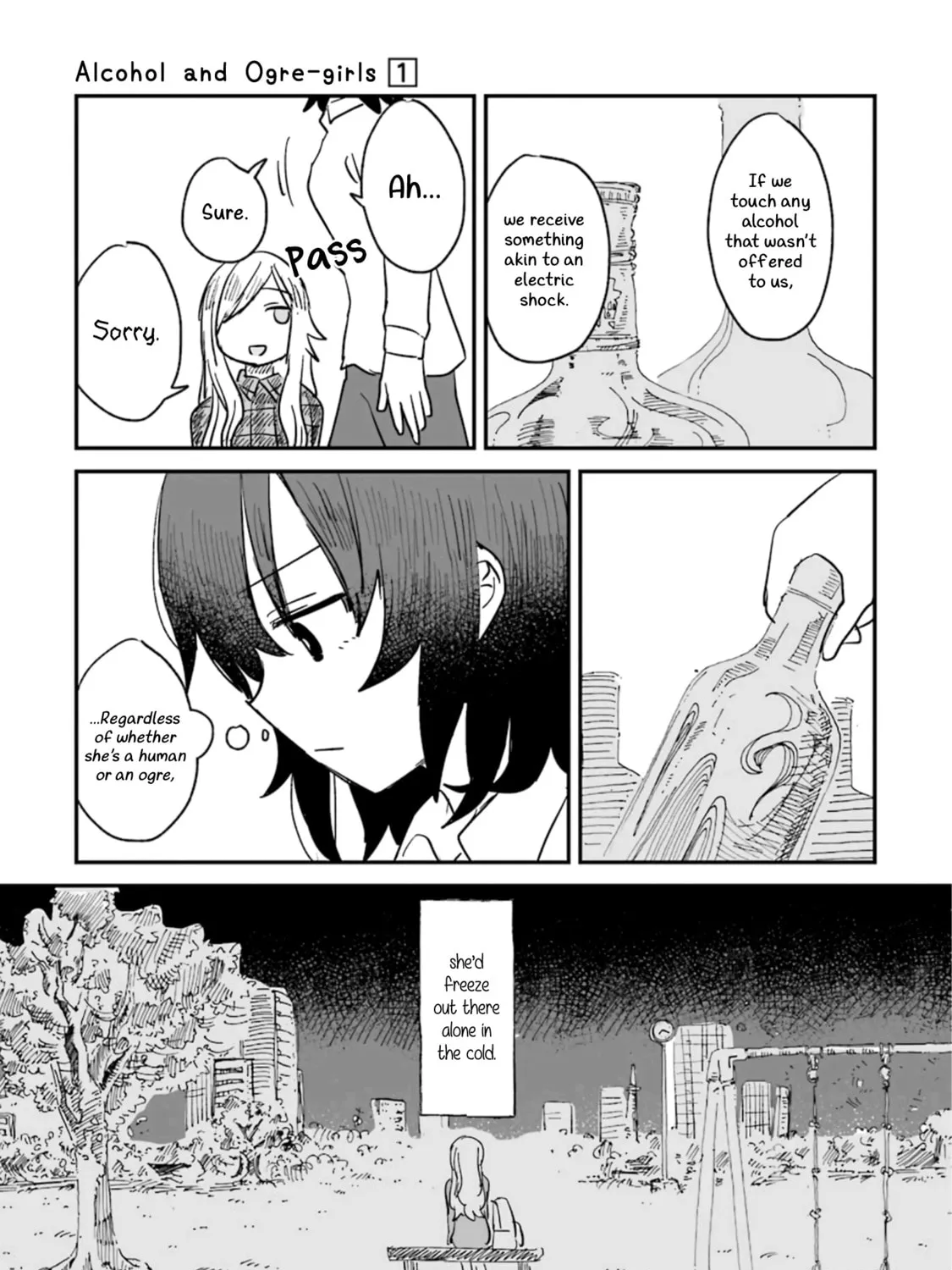 Alcohol and Ogre-girls Chapter 3 page 21 - 