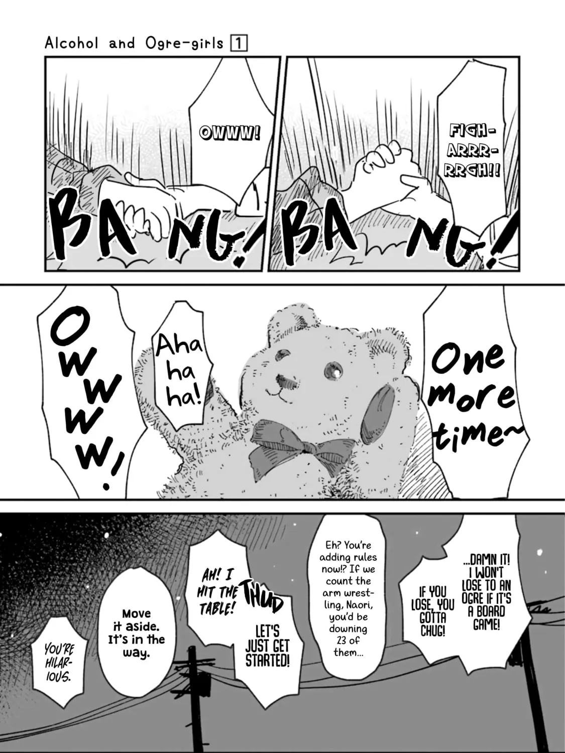 Alcohol and Ogre-girls Chapter 3 page 37 - 
