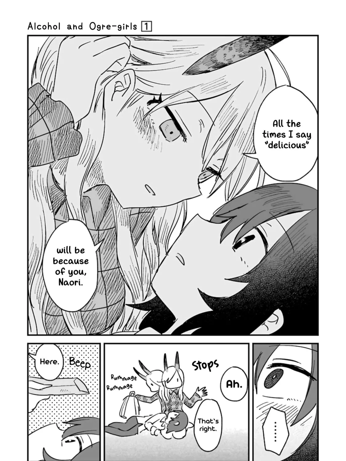 Alcohol and Ogre-girls Chapter 3 page 45 - 