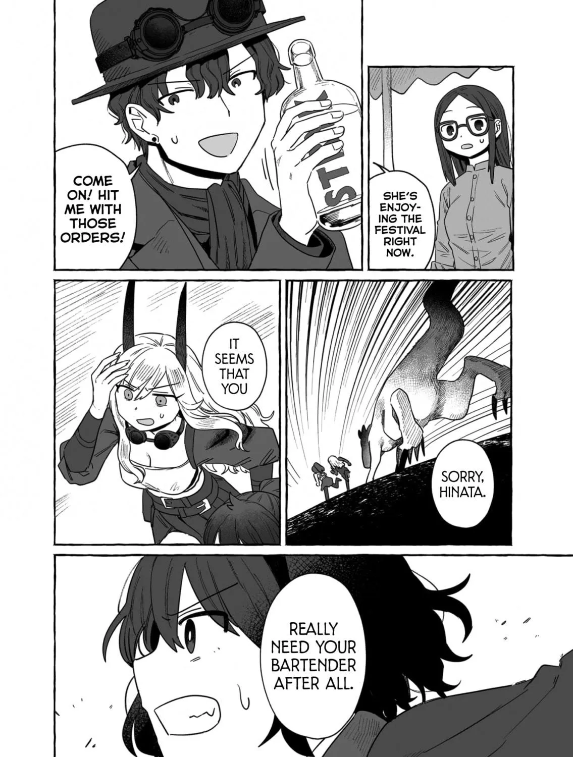 Alcohol and Ogre-girls Chapter 39 page 35 - 