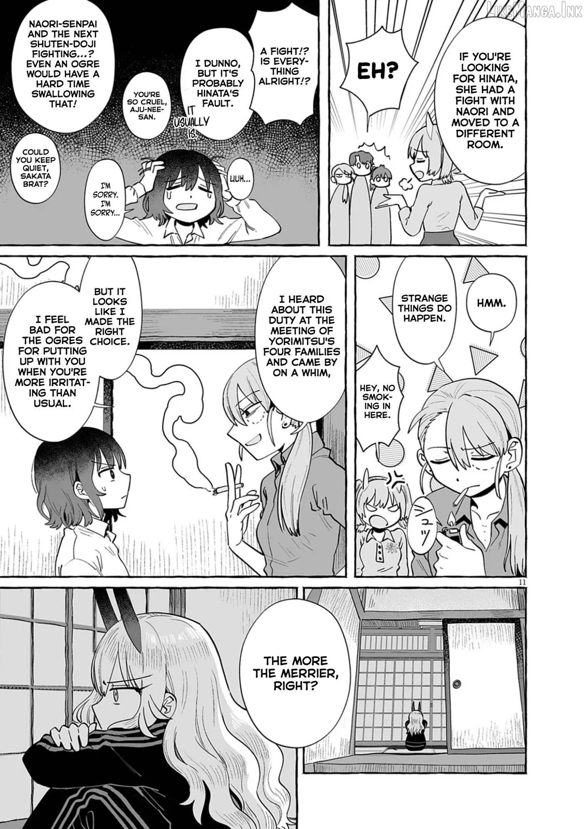 Alcohol and Ogre-girls Chapter 54 page 11 - 