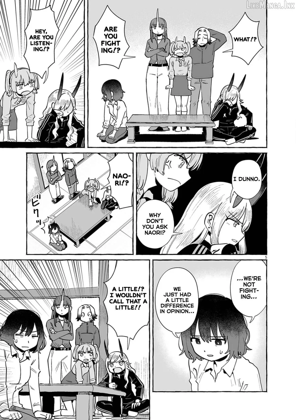 Alcohol and Ogre-girls Chapter 54 page 5 - 