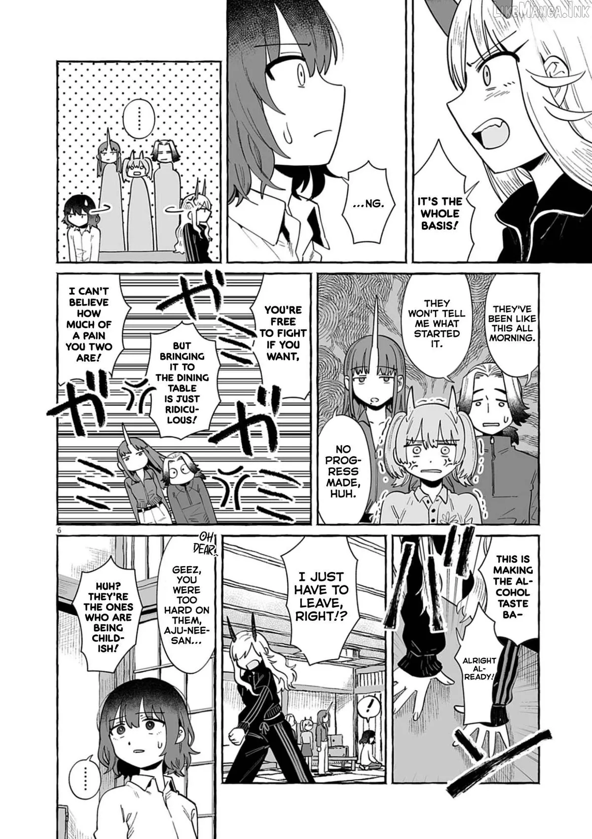 Alcohol and Ogre-girls Chapter 54 page 6 - 