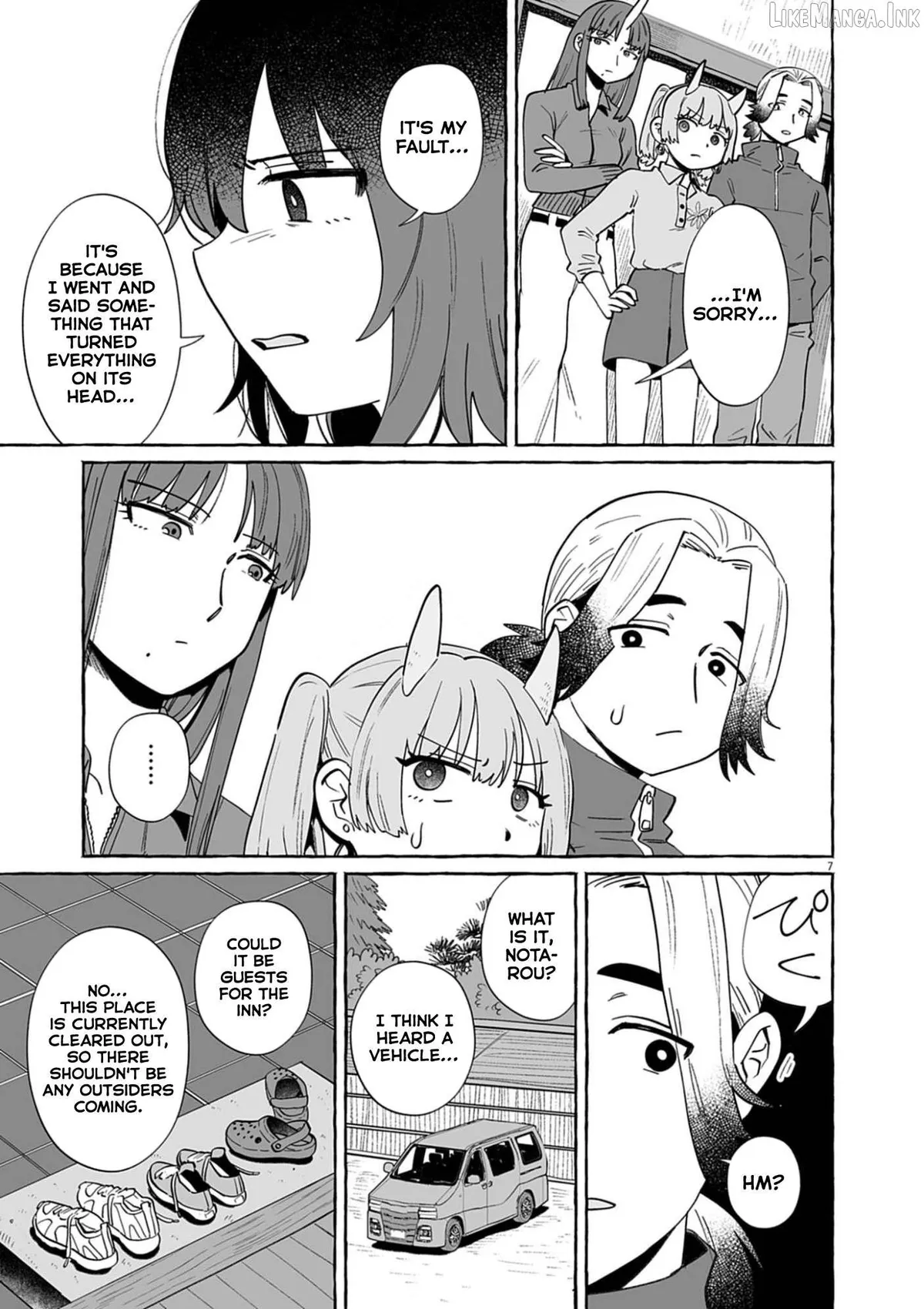 Alcohol and Ogre-girls Chapter 54 page 7 - 