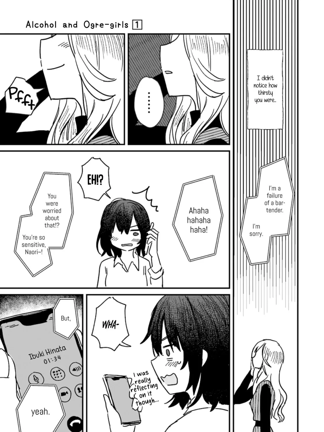 Alcohol and Ogre-girls Chapter 6 page 45 - 