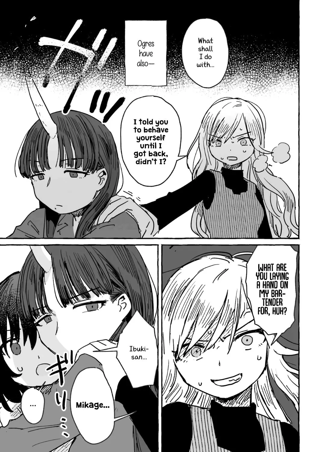 Alcohol and Ogre-girls Chapter 7 page 25 - 
