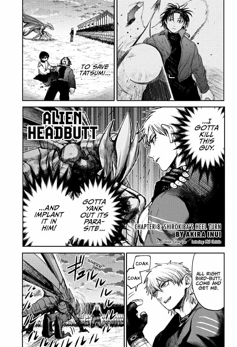 Alien Headbutt Chapter 8 page 1 - 