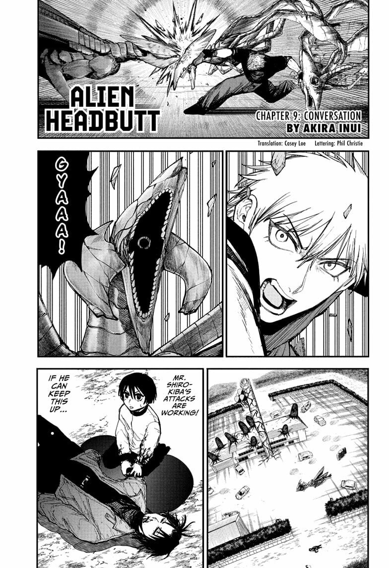 Alien Headbutt Chapter 9 page 1 - 