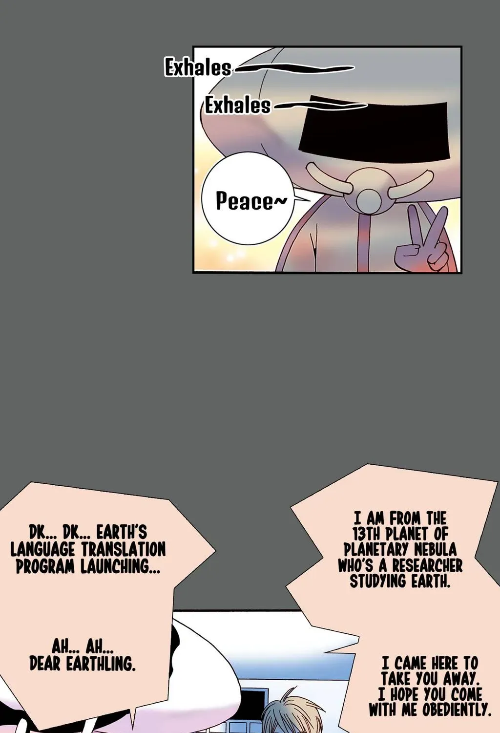 Aliens Get Lovesick Too! Chapter 1 page 8 - 