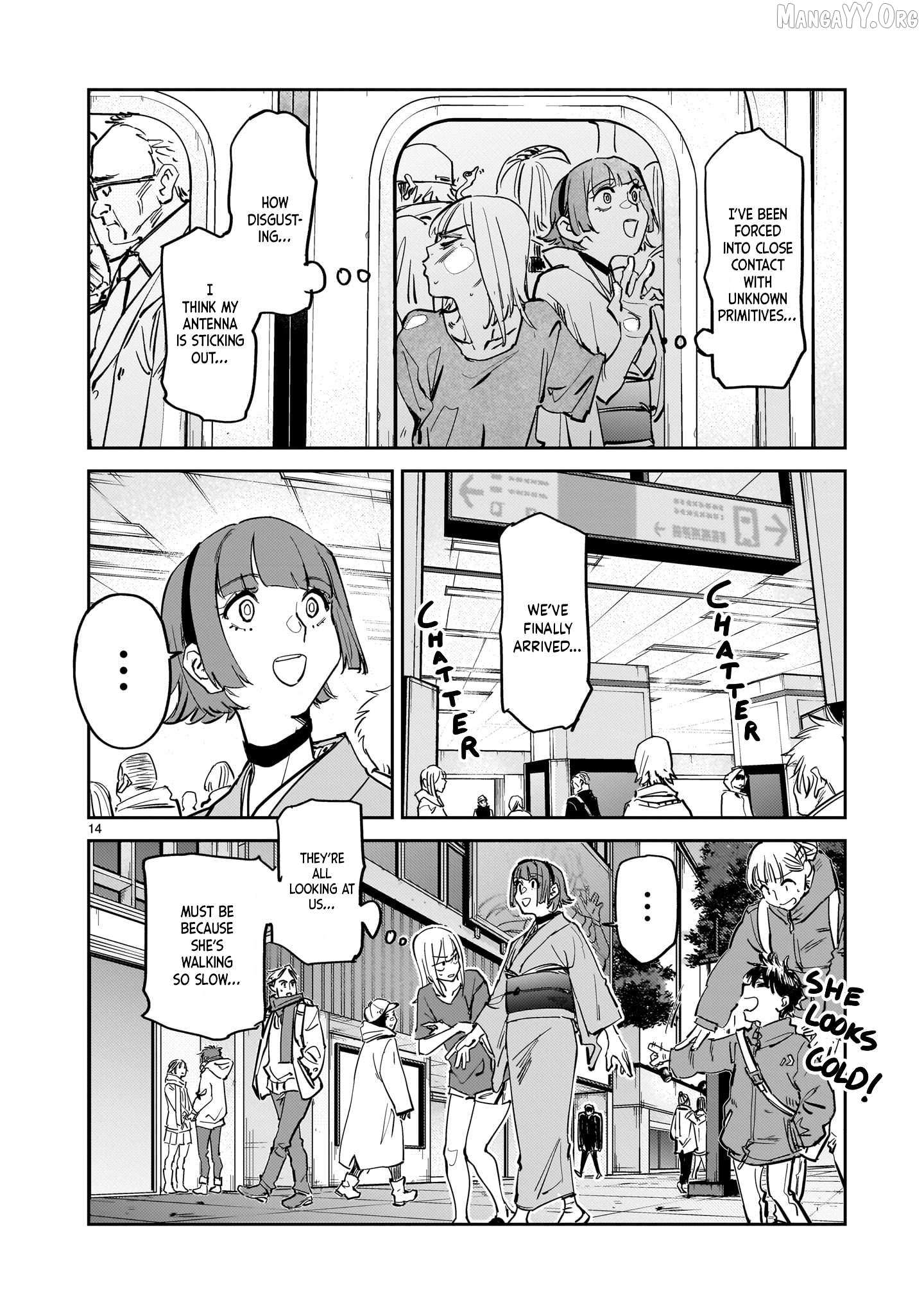 Aliens Chapter 2 page 13 - 