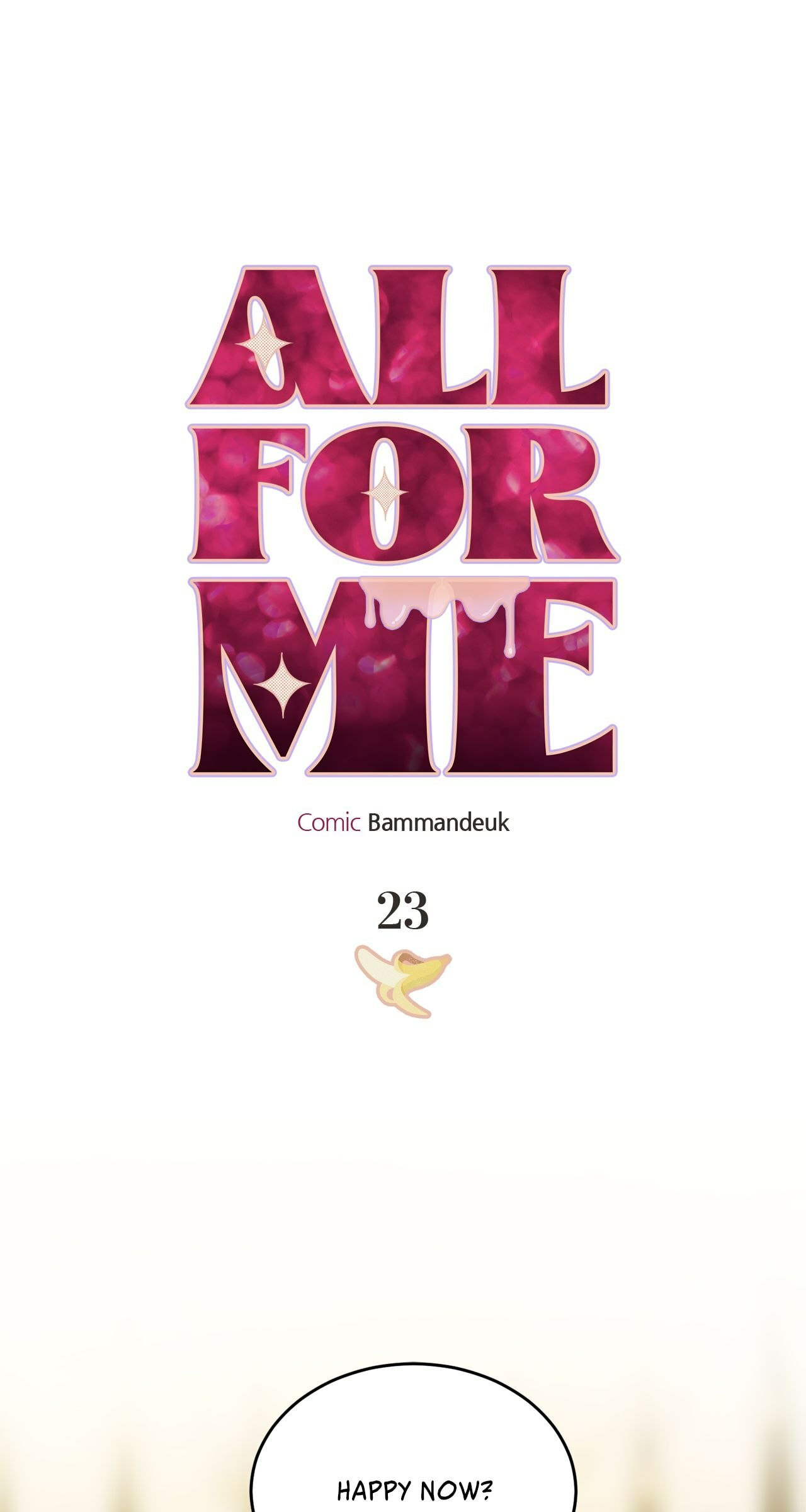 All For Me Chapter 23 page 1 - 