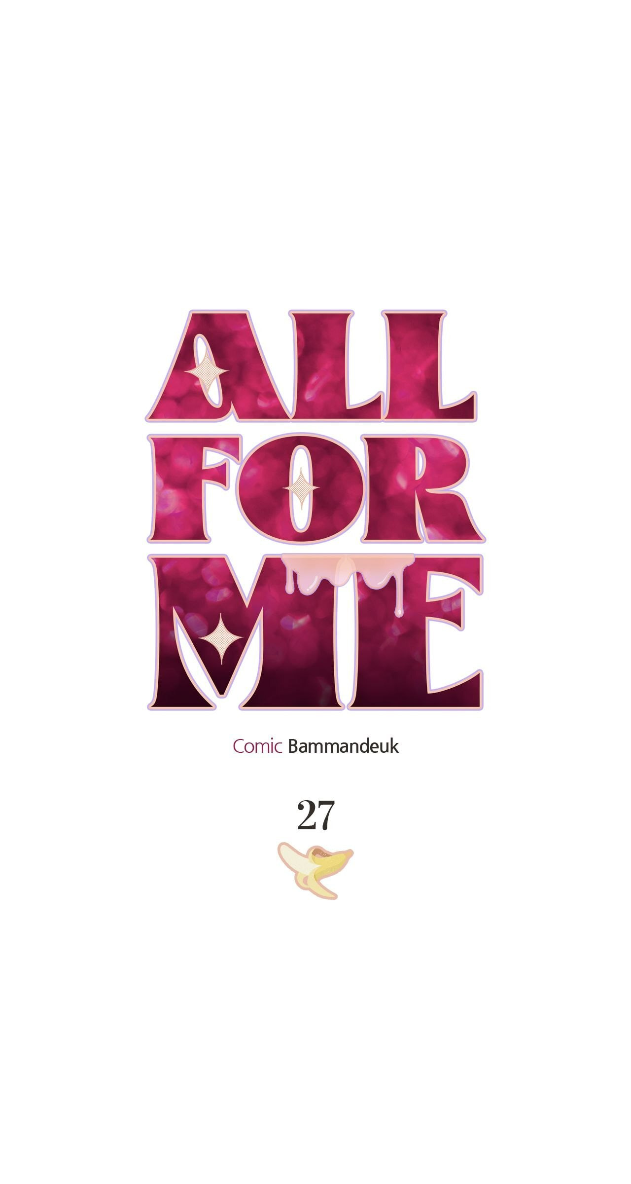 All For Me Chapter 27 page 1 - 
