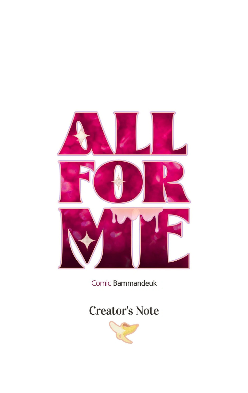 All For Me Chapter 29.1 page 1 - 