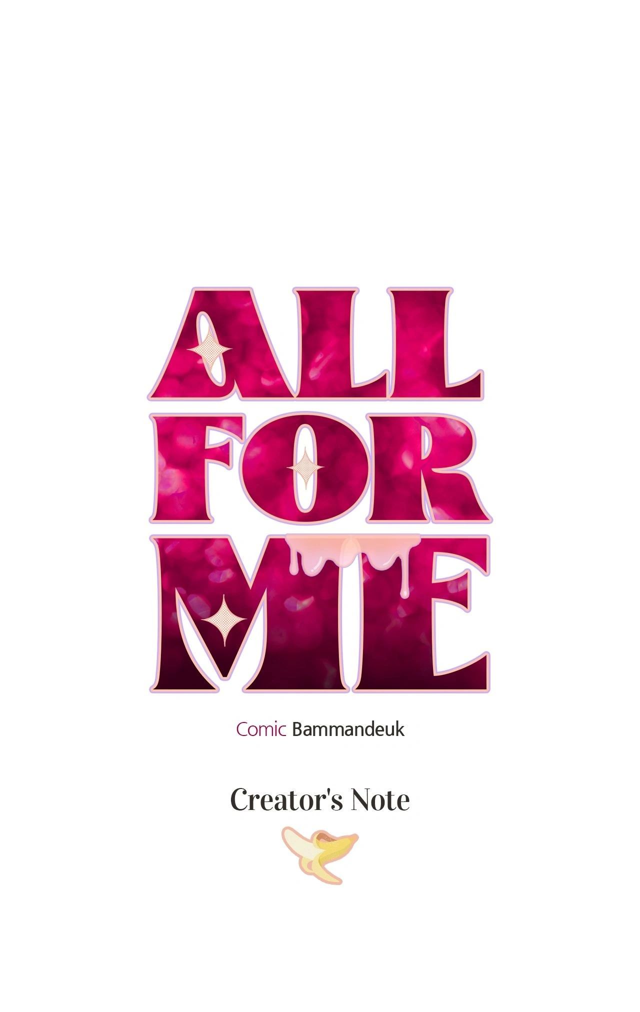 All For Me Chapter 30.1 page 1 - 