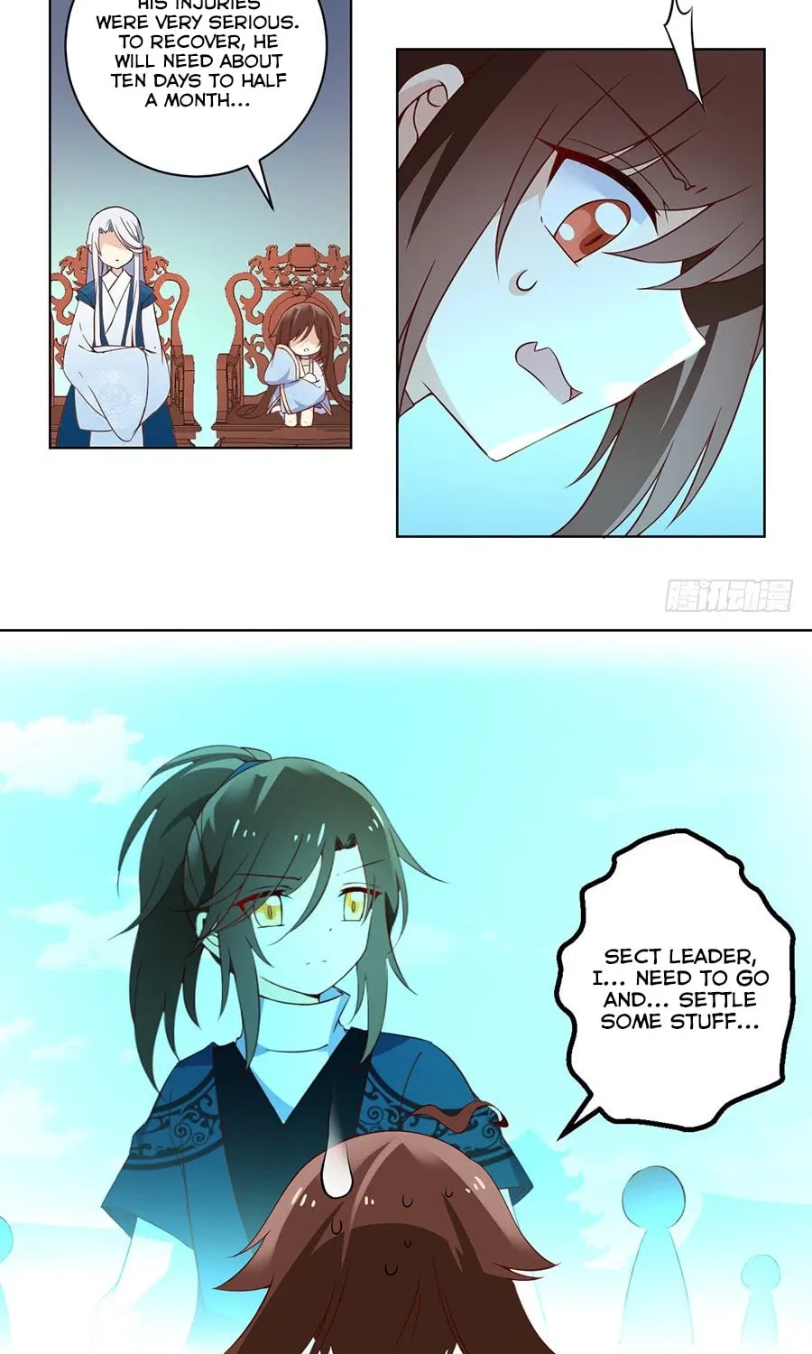 All Hail My Adorable Master (Colored) Chapter 20 page 11 - 