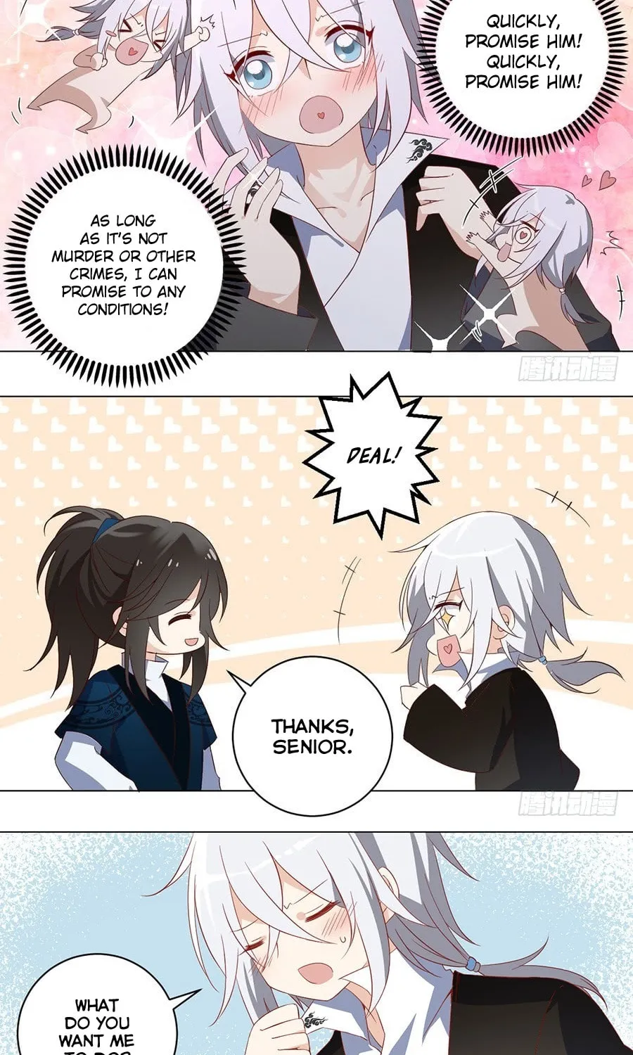 All Hail My Adorable Master (Colored) Chapter 21 page 8 - 