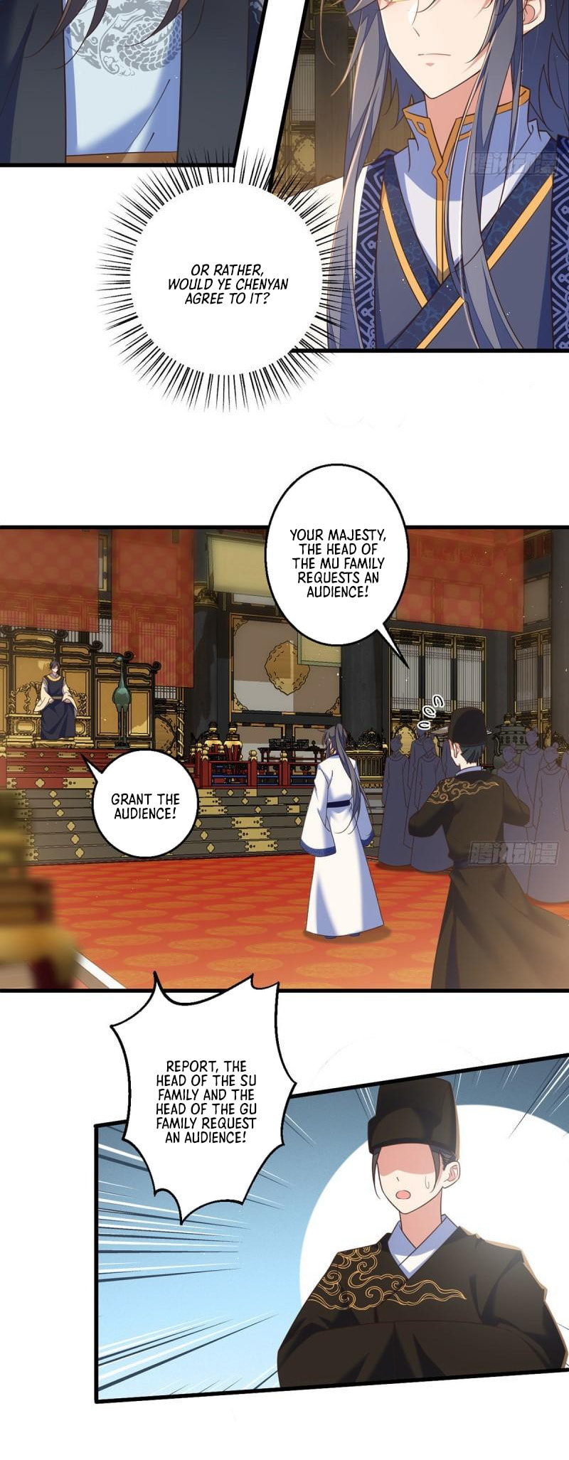 All Hail My Adorable Master (Colored) Chapter 337 page 4 - 