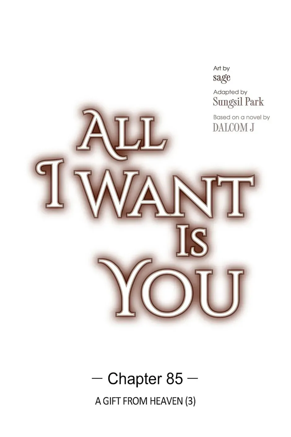 All I Want Is You Chapter 85 page 1 - 