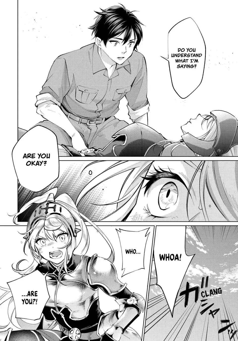 All My Neighbors are Convinced the Female Knight from My Rice Field Is My Wife Chapter 1.1 page 11 - 