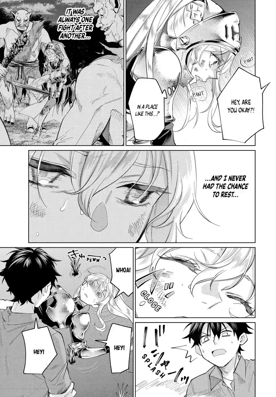 All My Neighbors are Convinced the Female Knight from My Rice Field Is My Wife Chapter 1.3 page 20 - 