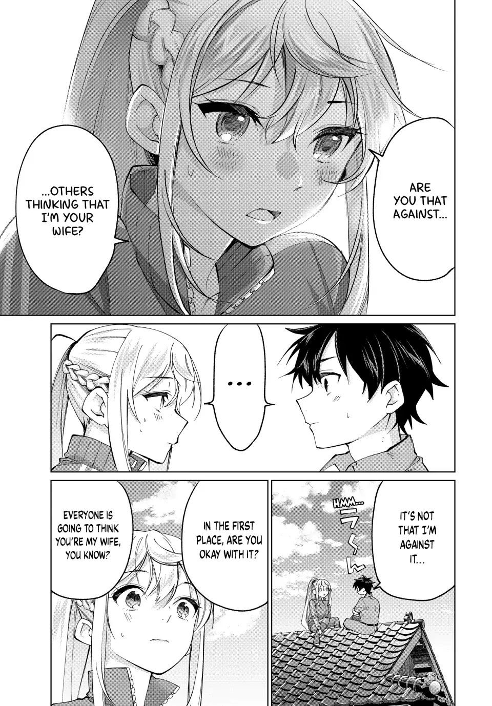 All My Neighbors are Convinced the Female Knight from My Rice Field Is My Wife Chapter 10 page 15 - 