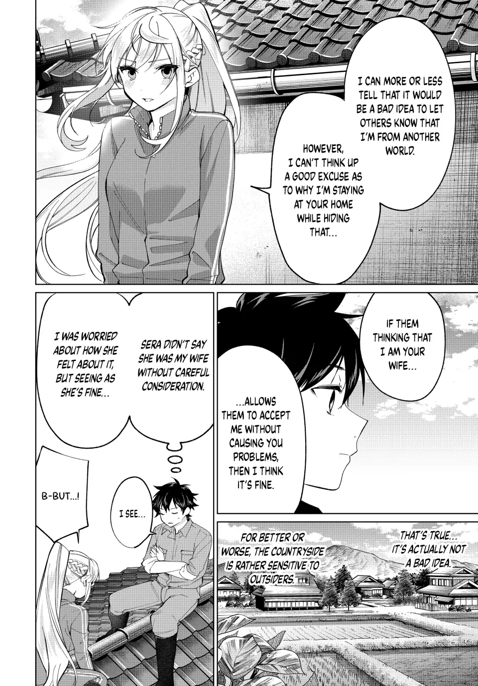 All My Neighbors are Convinced the Female Knight from My Rice Field Is My Wife Chapter 10 page 16 - 