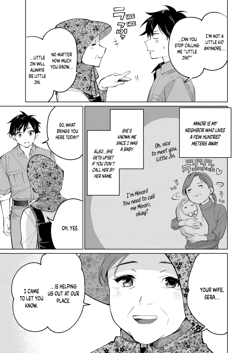 All My Neighbors are Convinced the Female Knight from My Rice Field Is My Wife Chapter 10 page 9 - 