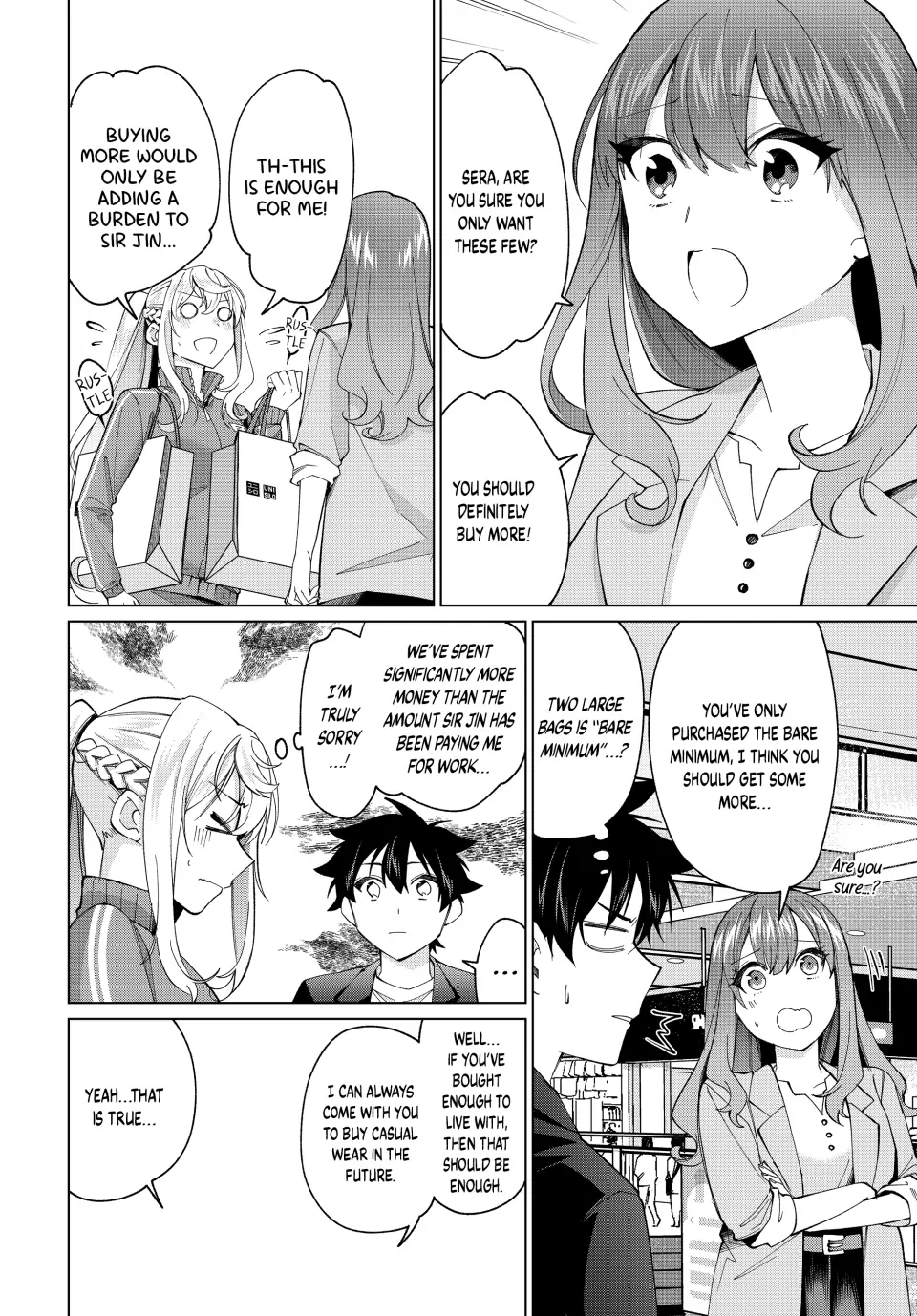 All My Neighbors are Convinced the Female Knight from My Rice Field Is My Wife Chapter 15 page 6 - 