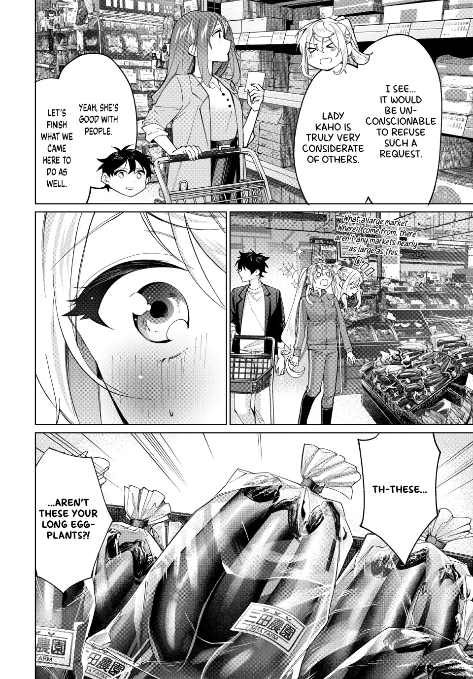 All My Neighbors are Convinced the Female Knight from My Rice Field Is My Wife Chapter 16 page 3 - 