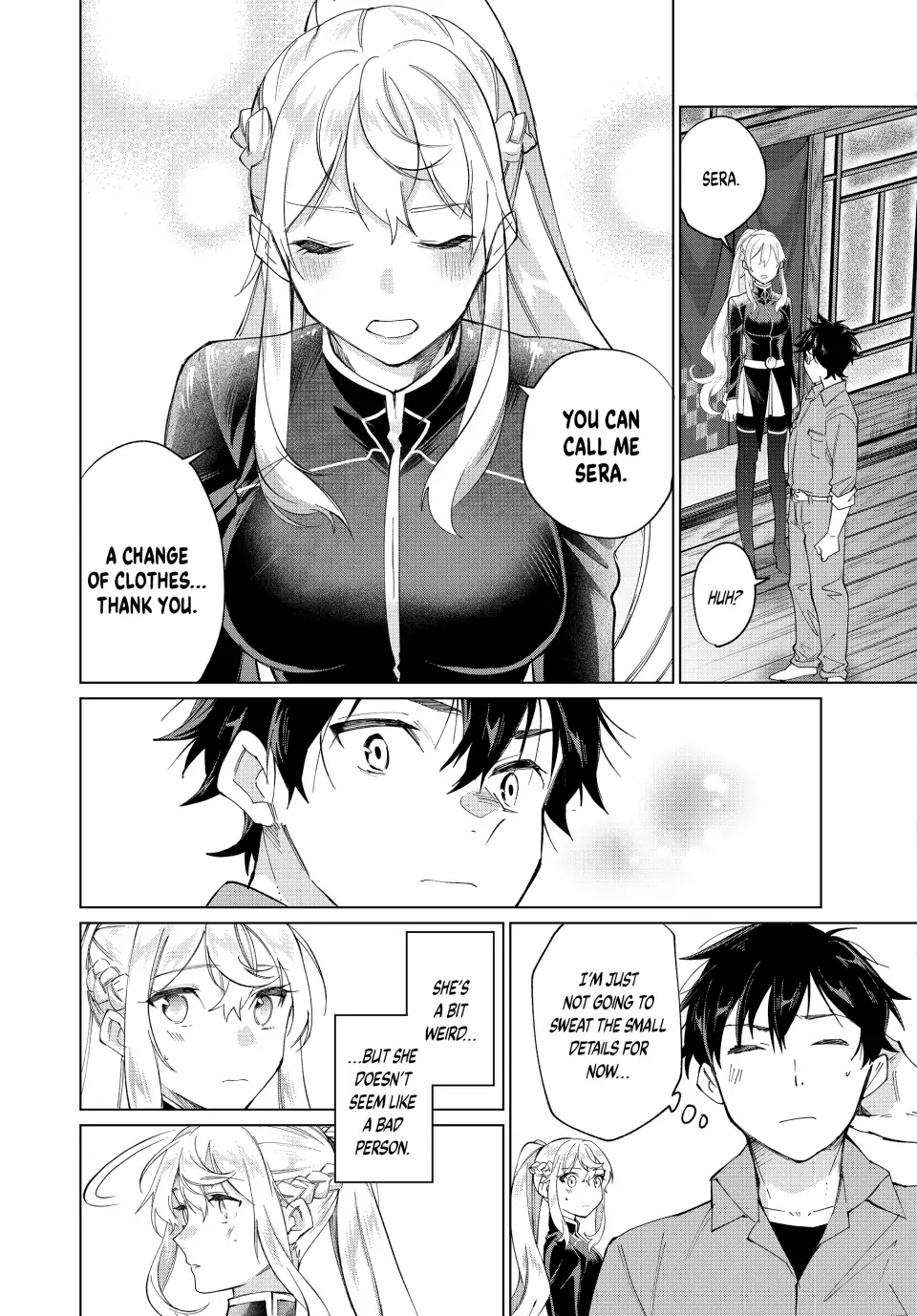 All My Neighbors are Convinced the Female Knight from My Rice Field Is My Wife Chapter 2 page 12 - 