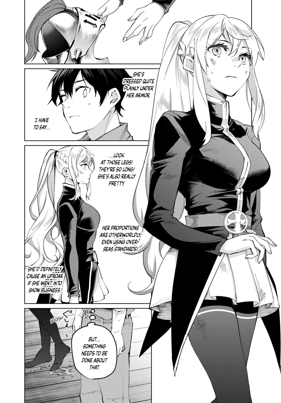 All My Neighbors are Convinced the Female Knight from My Rice Field Is My Wife Chapter 2 page 4 - 