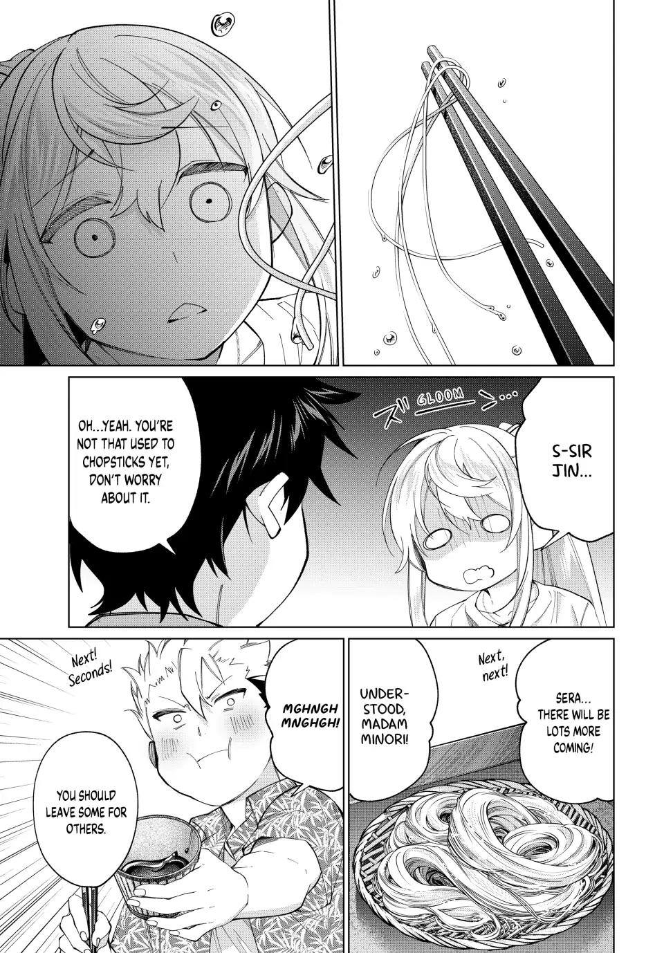 All My Neighbors are Convinced the Female Knight from My Rice Field Is My Wife Chapter 21 page 11 - 