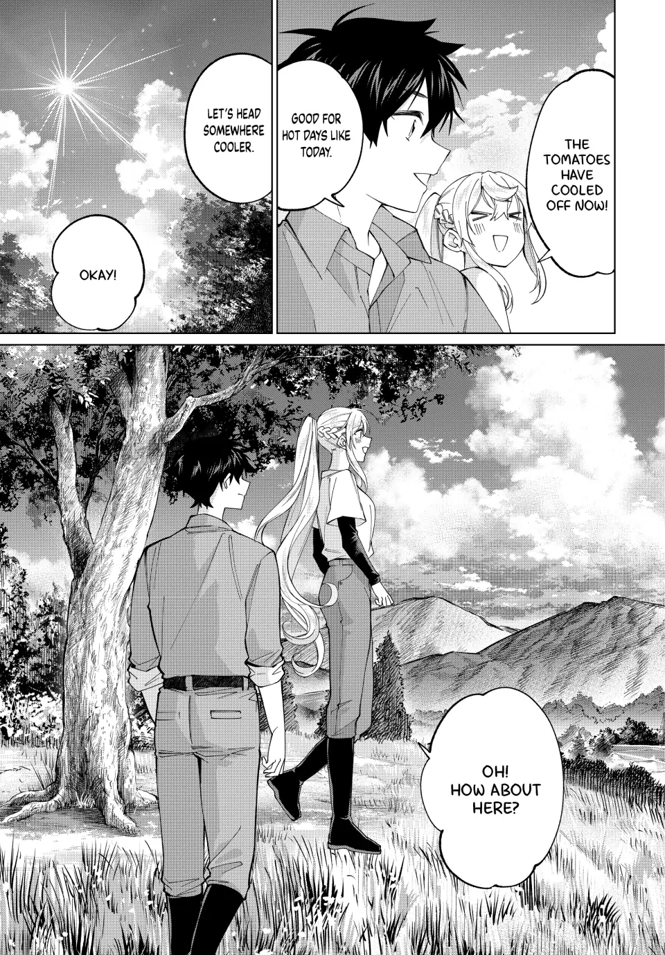 All My Neighbors are Convinced the Female Knight from My Rice Field Is My Wife Chapter 22 page 11 - 