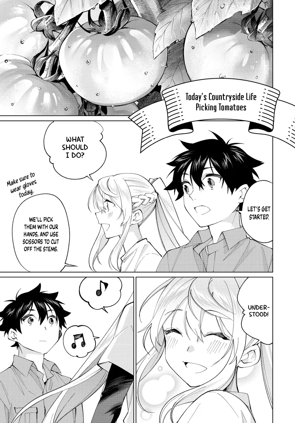 All My Neighbors are Convinced the Female Knight from My Rice Field Is My Wife Chapter 22 page 3 - 