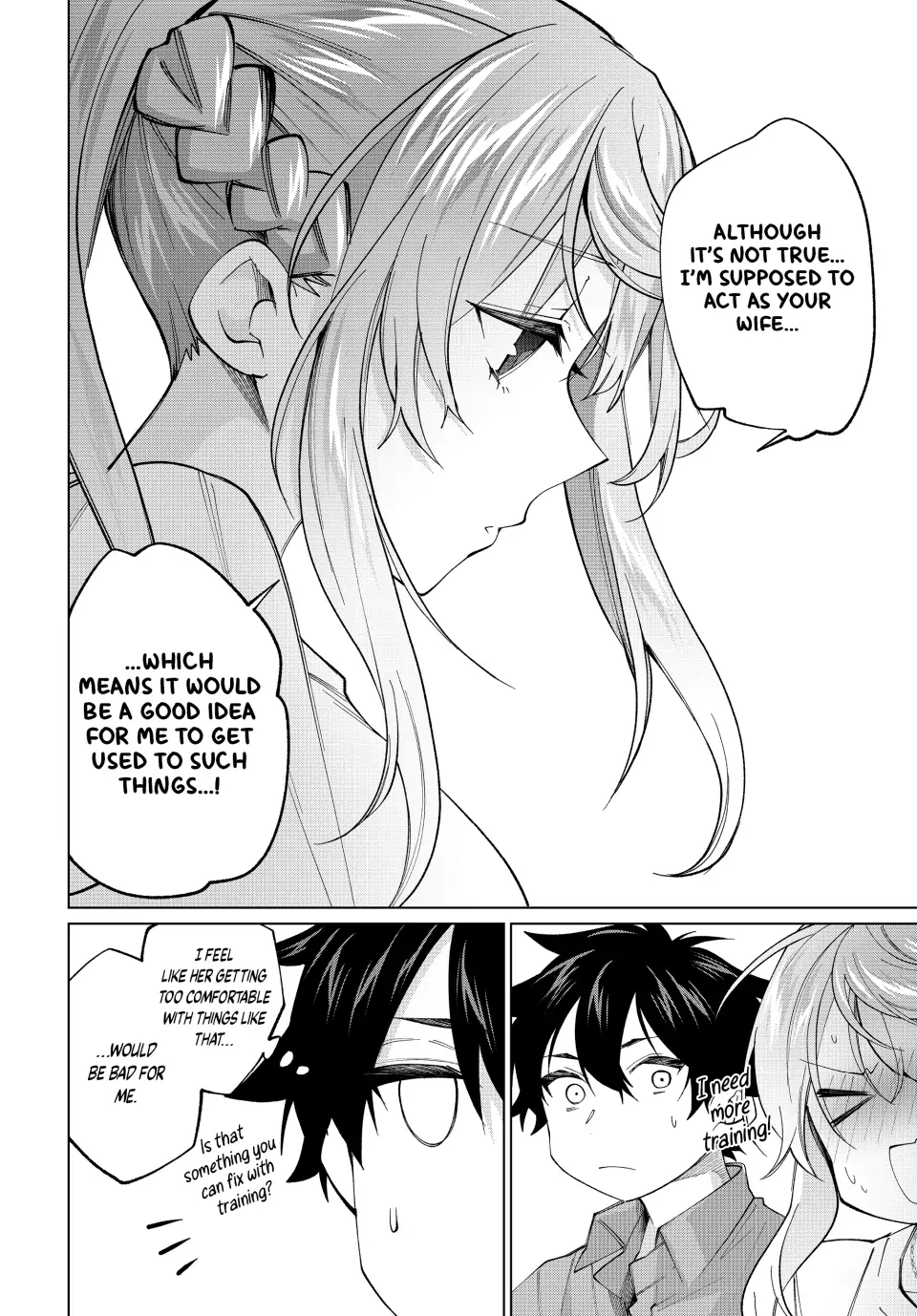 All My Neighbors are Convinced the Female Knight from My Rice Field Is My Wife Chapter 23 page 18 - 