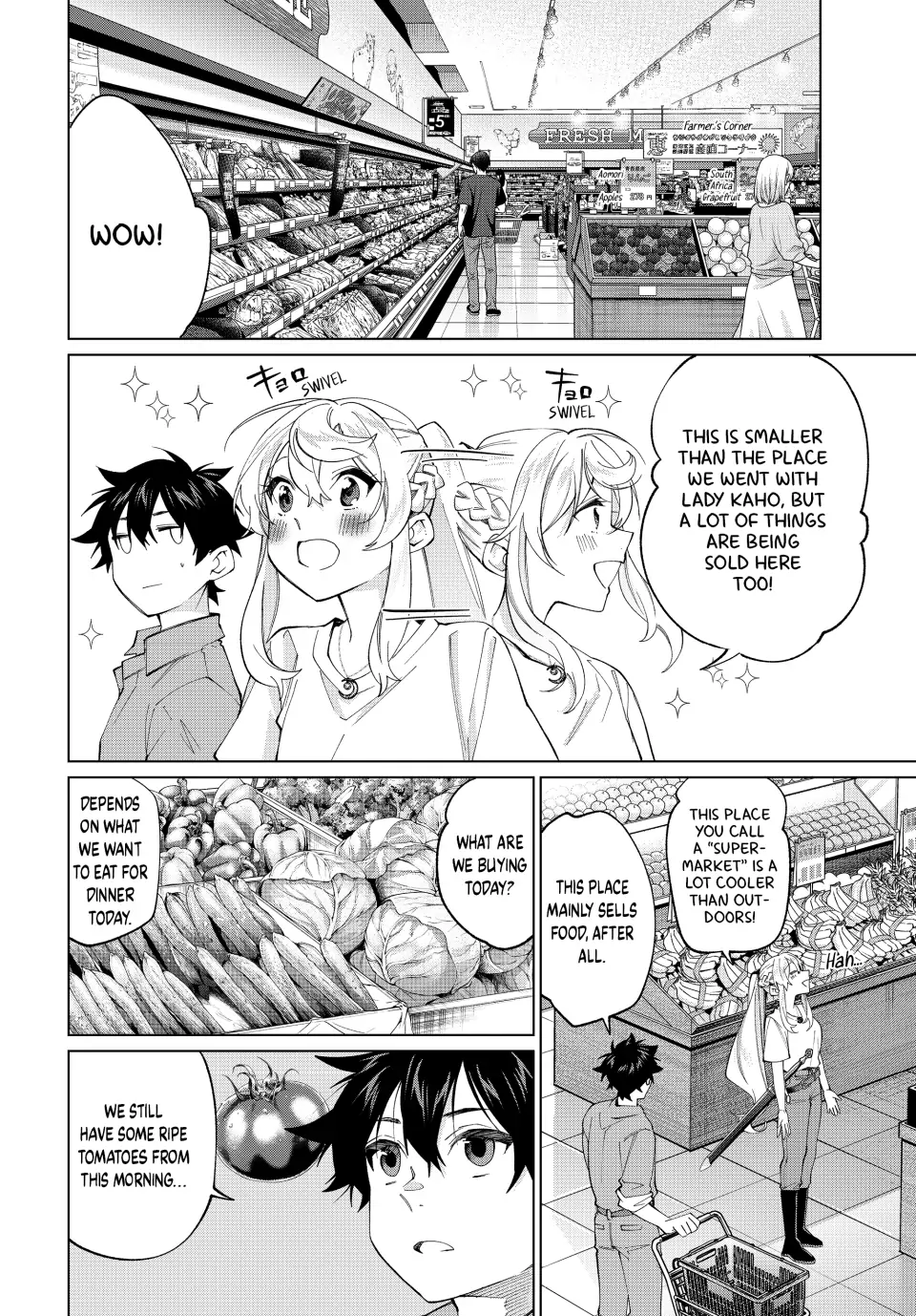 All My Neighbors are Convinced the Female Knight from My Rice Field Is My Wife Chapter 23 page 4 - 