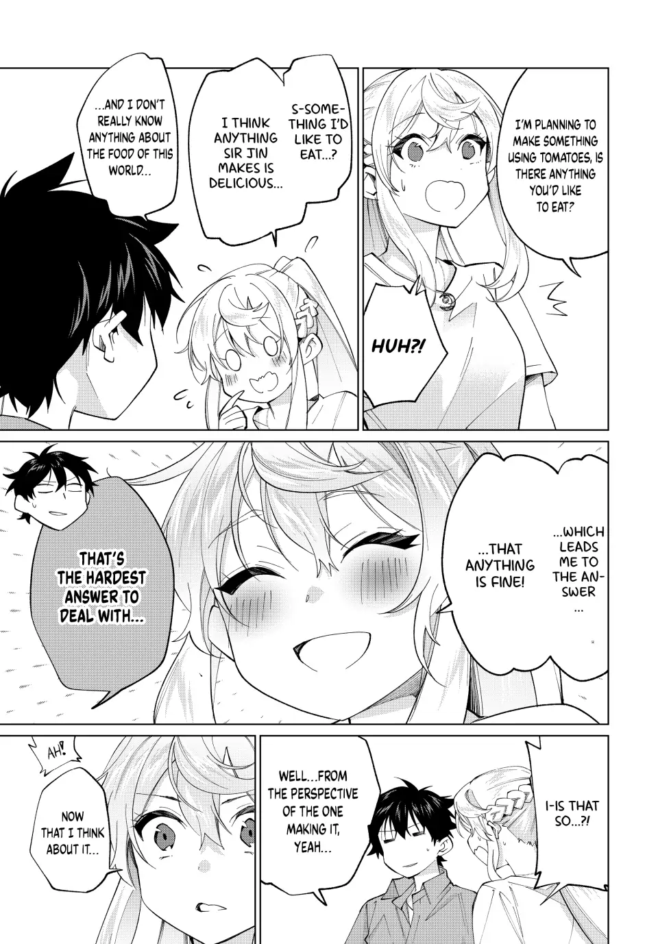 All My Neighbors are Convinced the Female Knight from My Rice Field Is My Wife Chapter 23 page 5 - 